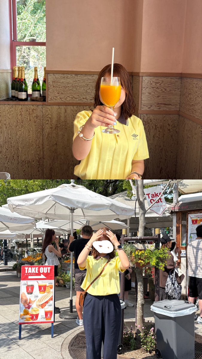 q5bge12's tweet photo. 広島の素敵なカフェに、、！
ここで飲んだマンゴージュース美味すぎた🥭 https://t.co/GgxKevyA3n