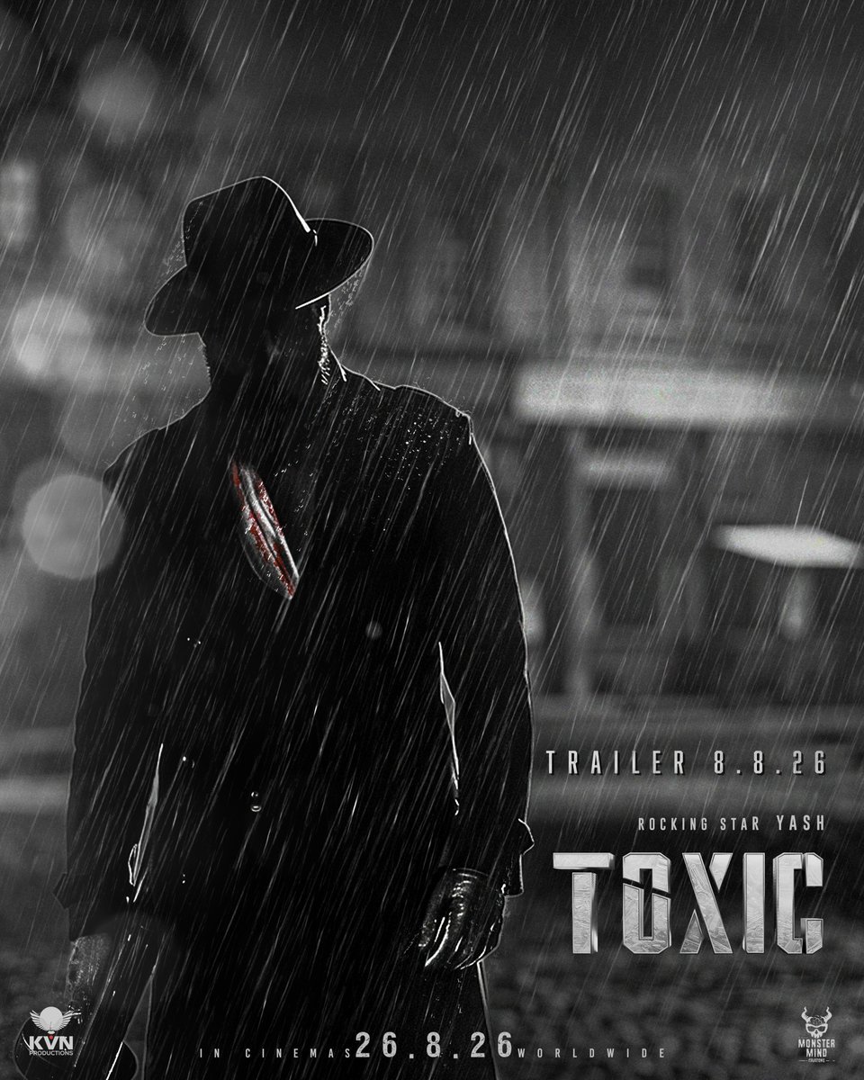 Cinema_Kathalu's tweet photo. Scarred
and
Lethal. 

#ToxicTrailer on 08.08.2026

#ToxicTheMovie
#ToxicOn26thAug https://t.co/Mk3Tc5ZNtZ