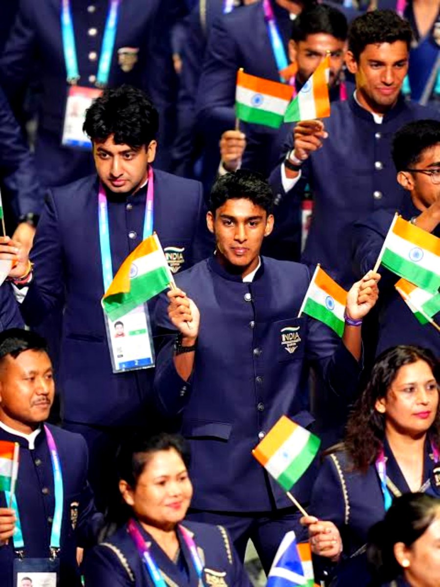 rajnathsingh's tweet photo. The Commonwealth Games 2026 will be remembered as a landmark chapter in India's sporting journey, defined by historic firsts, record-breaking performances, and the rise of a new generation of champions.

Under the visionary leadership of PM Shri @narendramodi, India's sustained investment in sports infrastructure, athlete welfare, and grassroots talent continues to translate into historic success on the global stage.

India finished atop the boxing medal table, delivering its finest-ever Commonwealth Games performance. No country has ever won more gold medals in boxing at a single edition of the Commonwealth Games, a remarkable achievement that underscores India's growing dominance in the ring.

Athletics reached unprecedented heights with India's best-ever performance at a Commonwealth Games held outside home soil. The Games witnessed several historic firsts, including India's first-ever medals in both the men's 5000m and 10000m at a single Commonwealth Games, the first decathlon medal, historic Judo golds, and many other pathbreaking achievements. 
Para-athletics also reached a historic milestone, with India securing its first-ever 

Commonwealth Games gold in the men's Shot Put F57 event and registering the nation's first double podium finish in the category, highlighting the growing strength and depth of Indian para-sport.
These remarkable performances reflect the dedication of our athletes, coaches, and support staff, and the strength of a sporting ecosystem that continues to nurture excellence.

Heartiest congratulations to every member of Team India. The nation is immensely proud of you.