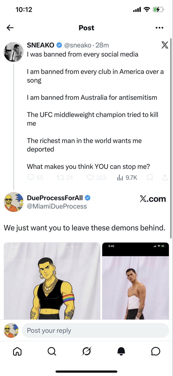 MiamiDueProcess's tweet photo. Sneaky blocked me, this shit aint for everybody. #FREETHETATES #AndrewTate #TopG #cobratate #TristanTate #TateBrothers #TateExtradition #DueProcessForAll https://t.co/JuI7KGQJi3