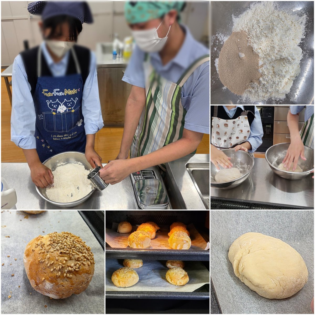 NtCooking's tweet photo. 7/30
ハンバーガー
しゃきうま白菜サラダ
フライドポテト

バンズの手作りに挑戦✨
思ったより小さくなった💦
パン生地は難関💦

フライドポテトを通常のように揚げると、油の対流でポテトが中央に集まり、くっつくことが���明💦
揚げ焼きがベスト‼️

某ポテトはすごい✨と感心

でもね
手作りは美味✨ https://t.co/JhBHUpjqDI