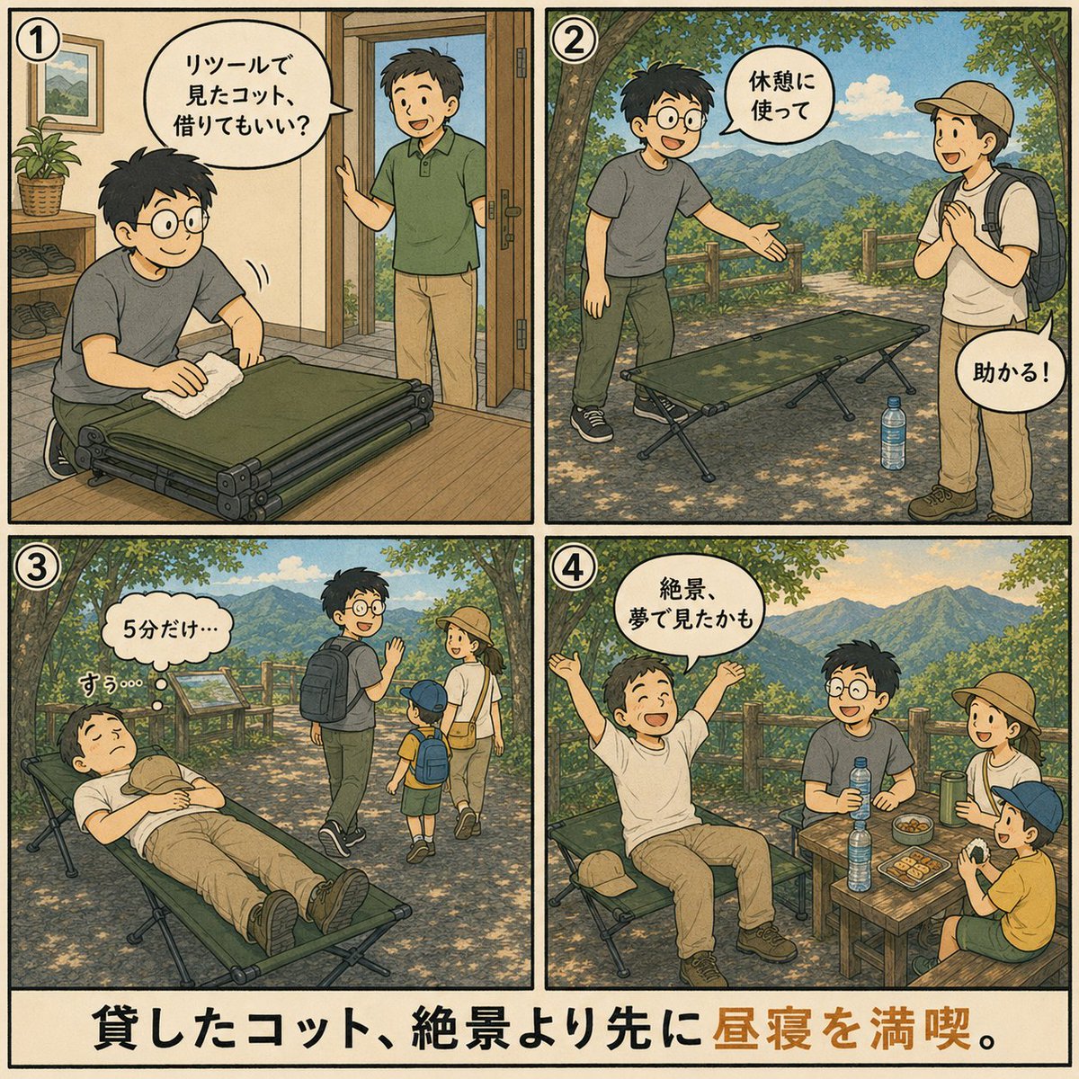 Retool_jp's tweet photo. レンタルフリマあるある
コットを買ったがほどんど出番がない、、
レンタルフリマに掲載したらすぐに借り手が決まった
自分より他の人の方が使ってるw

節約ならリツール https://t.co/mj0DHFLKHK