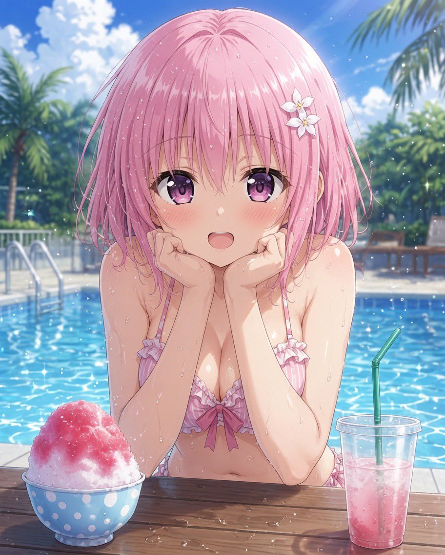 0714tolover's tweet photo. モモ×プール

#AIart️️️️️️️️️️️️️️️️️️️️️️️️️️️️️️️️️️️️️️️️️️️️️️️️️️️ #AIイラスト #ToLOVEる #ブルバ100 https://t.co/beW0gaIJ6E