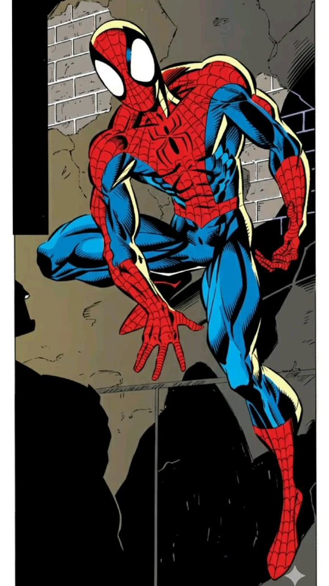 Peeps0ART's tweet photo. I don't have an opinion on if wonder woman should be super buff or not but I love it when they make spidey look bigger than usual

It's not something I care about too much but I do prefer it over making Peter lanky https://t.co/RkkEMC0eVG