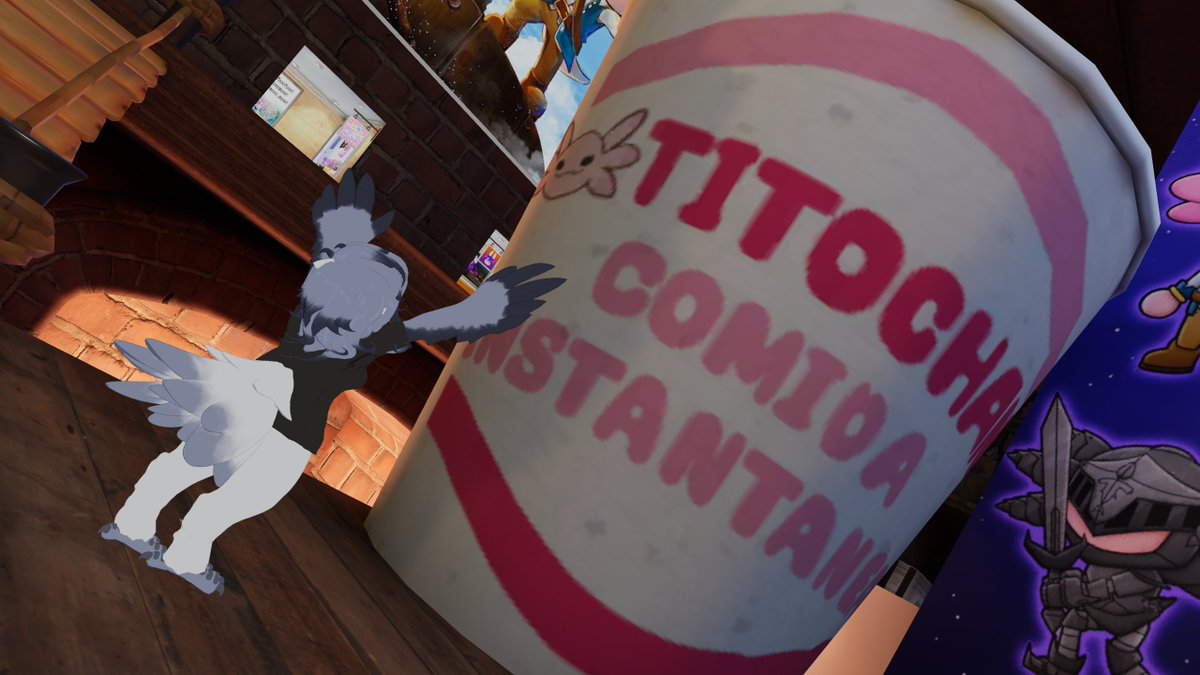 nyaelli's tweet photo. Some pics in #ForjaversarioFragmentado2026 !

#VRChat #Forjaversario #ForjadoresHispanosVR #VRChatCommunity #VRChatPhotography #Furry #FurryBird https://t.co/w5jddxdNJX