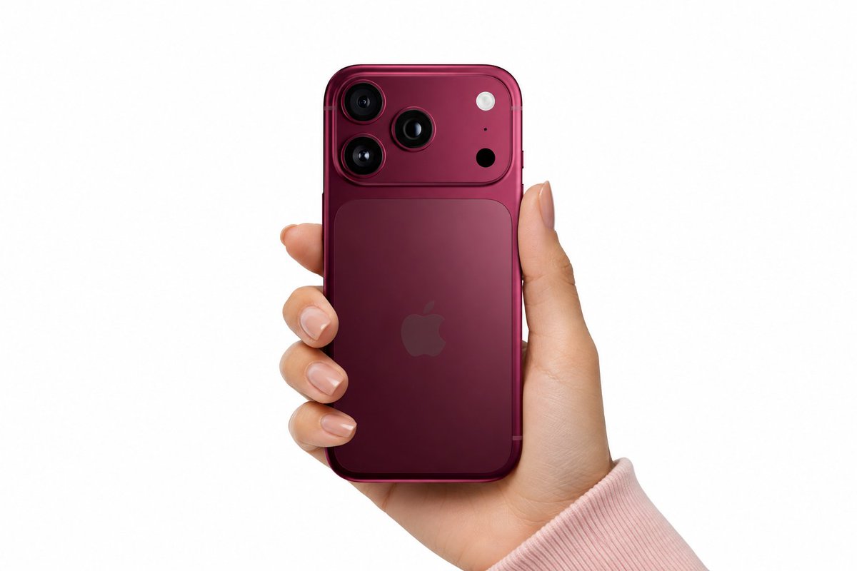 Saurav_DJ47's tweet photo. iPhone 18 Pro Max Major Specs Leaked

Display
• 6.9-inch LTPO Super Retina XDR OLED
• 120Hz refresh rate
• HDR10 & Dolby Vision
• Ceramic Shield 2
• Anti-reflective coating
• ~33% smaller Dynamic Island

Performance
• Apple A20 Pro (2nm)
• Hexa-core CPU
• 8-core Apple GPU

Camera
• 48MP Wide (Variable Aperture f/1.6–4.0)
• 48MP 4× Periscope Telephoto
• 48MP Ultrawide
• LiDAR Scanner
• 4K Dolby Vision up to 120fps

Selfie
• 18MP Front Camera
• 4K Dolby Vision video

Battery
• Up to 5,567mAh (eSIM model)
• USB-C PD 3.2 fast charging
• 25W MagSafe / Qi2 wireless charging

Connectivity
• Wi-Fi 7
• Bluetooth 6.0
• USB-C 3.2 Gen 2
• NFC
• Expanded Satellite Connectivity

Design
• Ceramic Shield 2 front
• Aluminum frame
• Uniform back finish
• Slightly thicker & heavier
• IP68 water & dust resistance

Colors
• Silver
• Space Black
• Sierra Blue
• Dark Cherry

Other
• Face ID
• Stereo speakers
• Emergency SOS via Satellite
• Find My via Satellite

If these leaks are accurate, the iPhone 18 Pro Max could be Apple's biggest hardware upgrade in years.