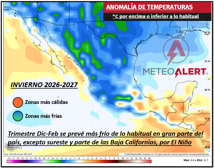 InfoMeteoro's tweet photo. 🌎¿CÓMO PODRÍA SER EL OTOÑO-INVIERNO?

Recientes actualizaciones mantienen escenarios:

🌧️OTOÑO más lluvioso (refrescándose), conforme pase septiembre hacia oct-nov por gran actividad ciclónica y primeros sistemas invernales

🥶INVIERNO más frío y húmedo con frecuentes frentes, DANA's, tormentas invernales y corrientes en chorro

Esto favorecido por #ElNiño...

✅Estaré actualizando esta información a finales de esta semana. Las imágenes son representativas con el modelo CFS; mostraré los escenarios de otros modelos próximos días