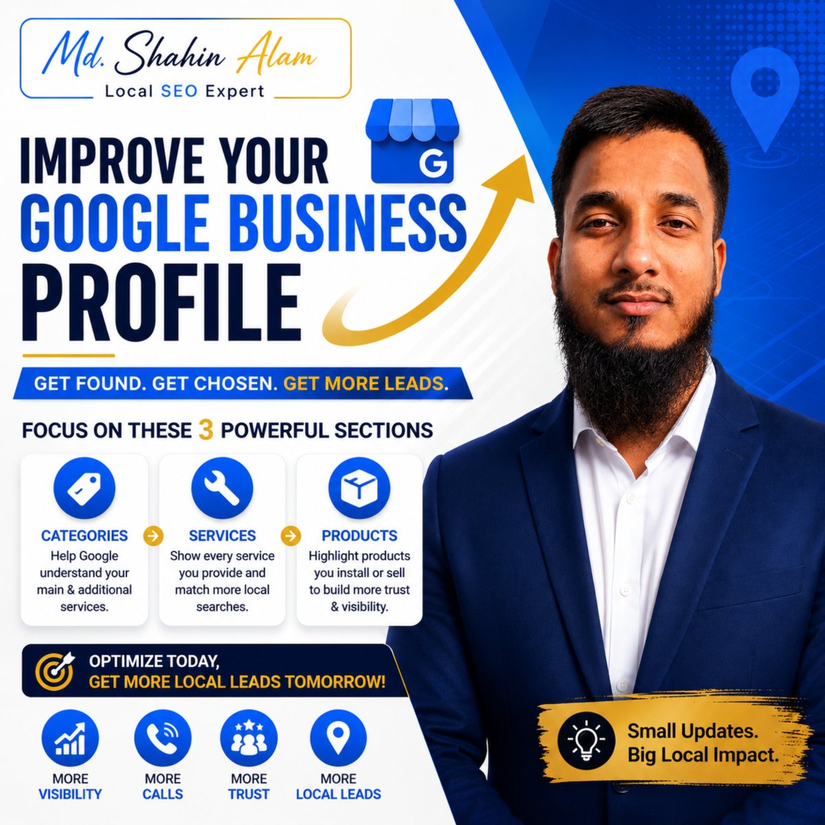 shahinfre's tweet photo. Most plumbing businesses optimize reviews.
Few optimize:
✔ Categories
✔ Services
✔ Products
Those sections tell Google exactly what your business offers.
Better information = Better local relevance.
And better relevance can lead to more qualified leads.
#LocalSEO #SEO #Maps https://t.co/0e6eRyHe8R