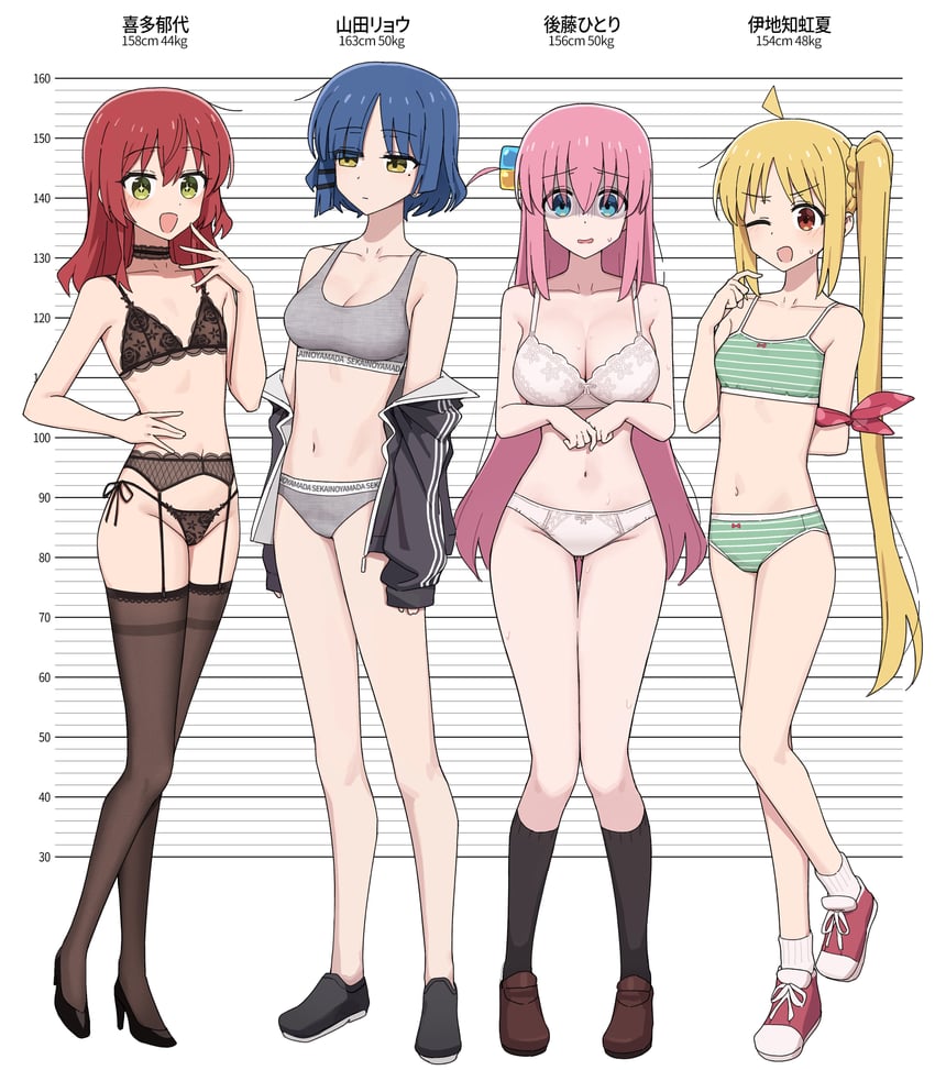 KessokuBlacked's tweet photo. 🟥"I heard about a way to promote our band online!"
🩷"Do I have to wear this.... It's pretty exposing~"
🔷"Eh, it doesn't bother me as long as I make some money"
🟡"On the bright side we don't have to worry about ranking whities~" https://t.co/CFt2PUFpuw
