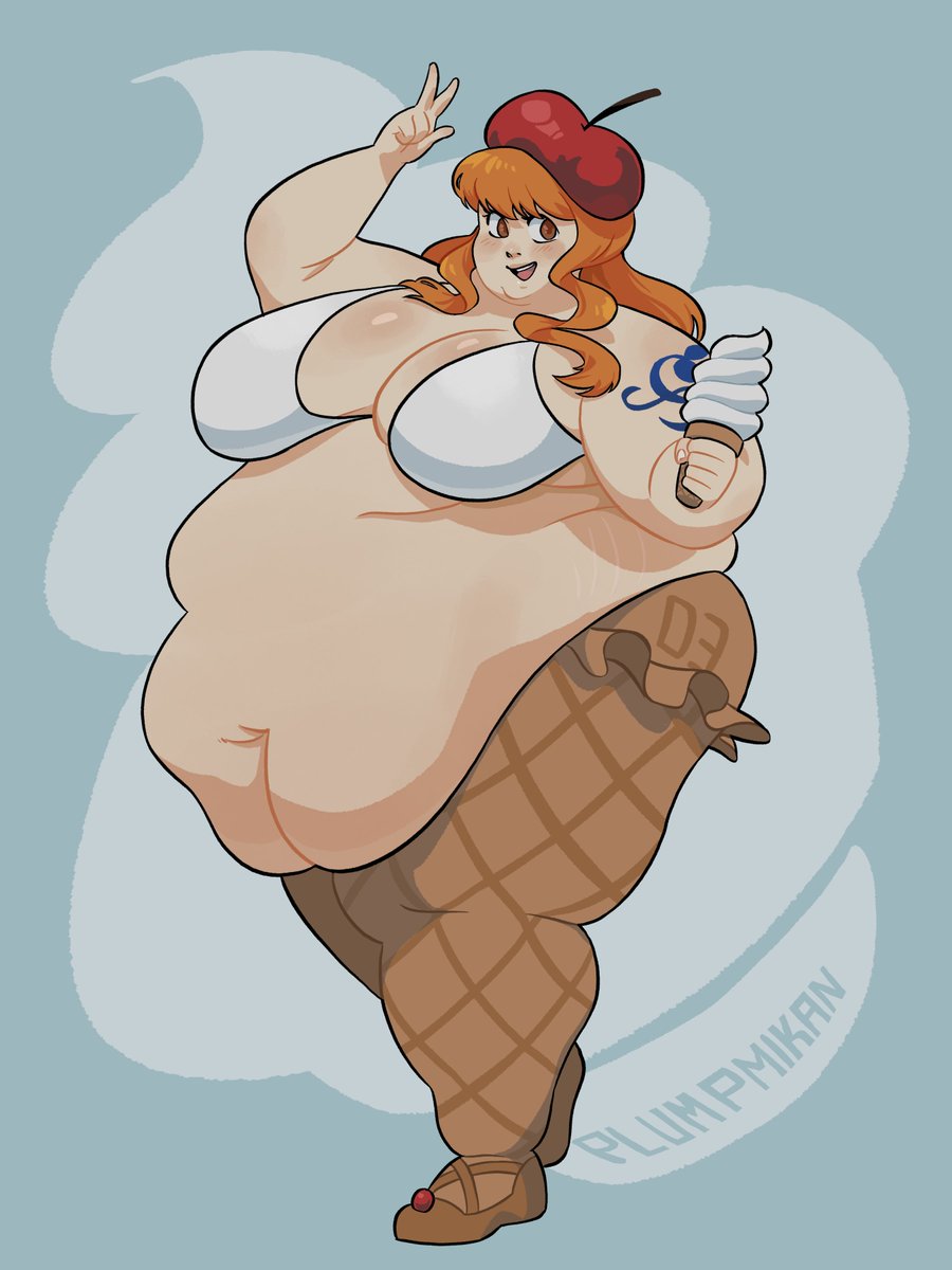 PlumpMikan's tweet photo. Ice Cream Nami https://t.co/W15N3xkVnN