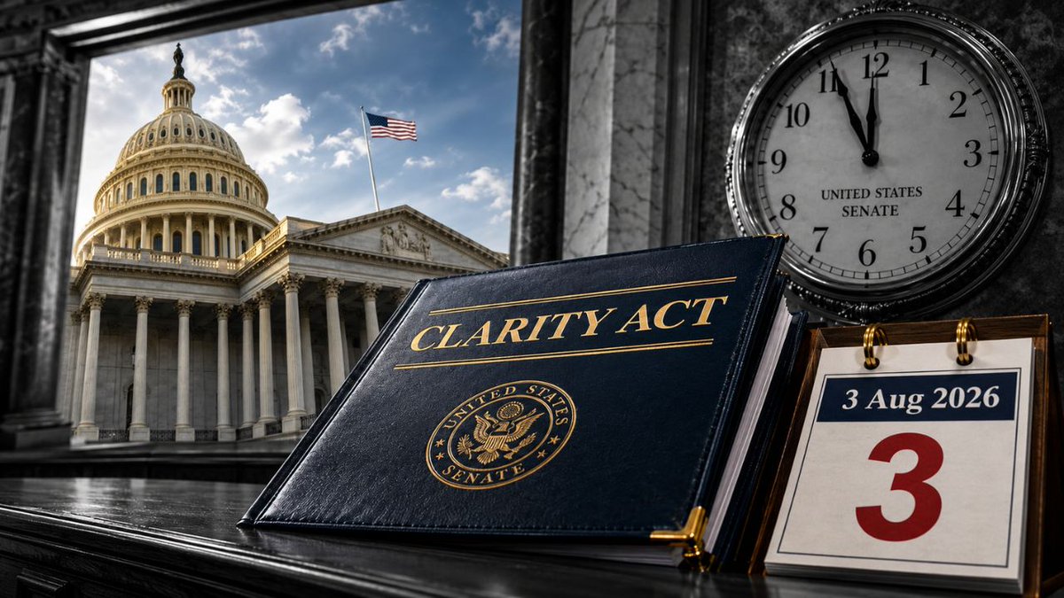 siamblockchain's tweet photo. CLARITY Act ส่อแววแท้ง? ร่างกฎหมายคริปโตหลุดตารางสภาวันนี้ ลุ้นระทึก 72 ชม. สุดท้าย

อ่านเพิ่มเติม: https://t.co/Mvus2LxH91 https://t.co/yiZVUaT90w