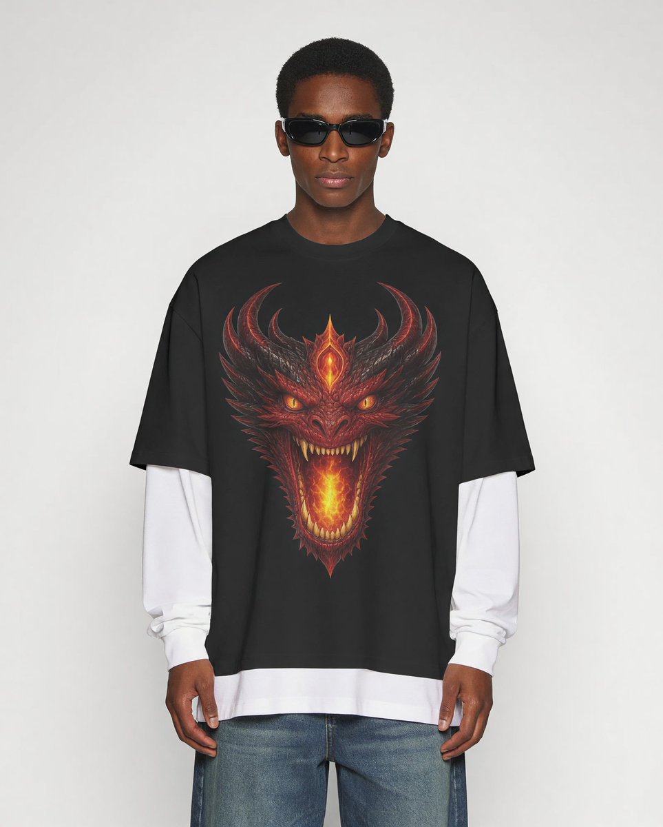 FunkyVibeTribe's tweet photo. 🔥 The Fire Dragon has awakened. 🐉
Forged in flame. Unbreakable in spirit.
👕 Premium Organic Cotton T-Shirts.
⚡ No Waste. Just Taste.
https://t.co/unC1ZfJZr6
#FireDragon #DragonTShirts #FantasyFashion https://t.co/dxufMqtkfM