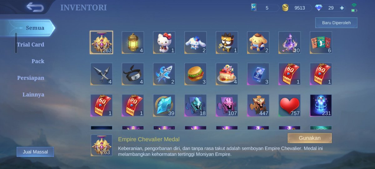 OflliZ1's tweet photo. wts all charisma ml 
30k
.
.
#zonauang #ml #charisma https://t.co/GnlLW0xsxv
