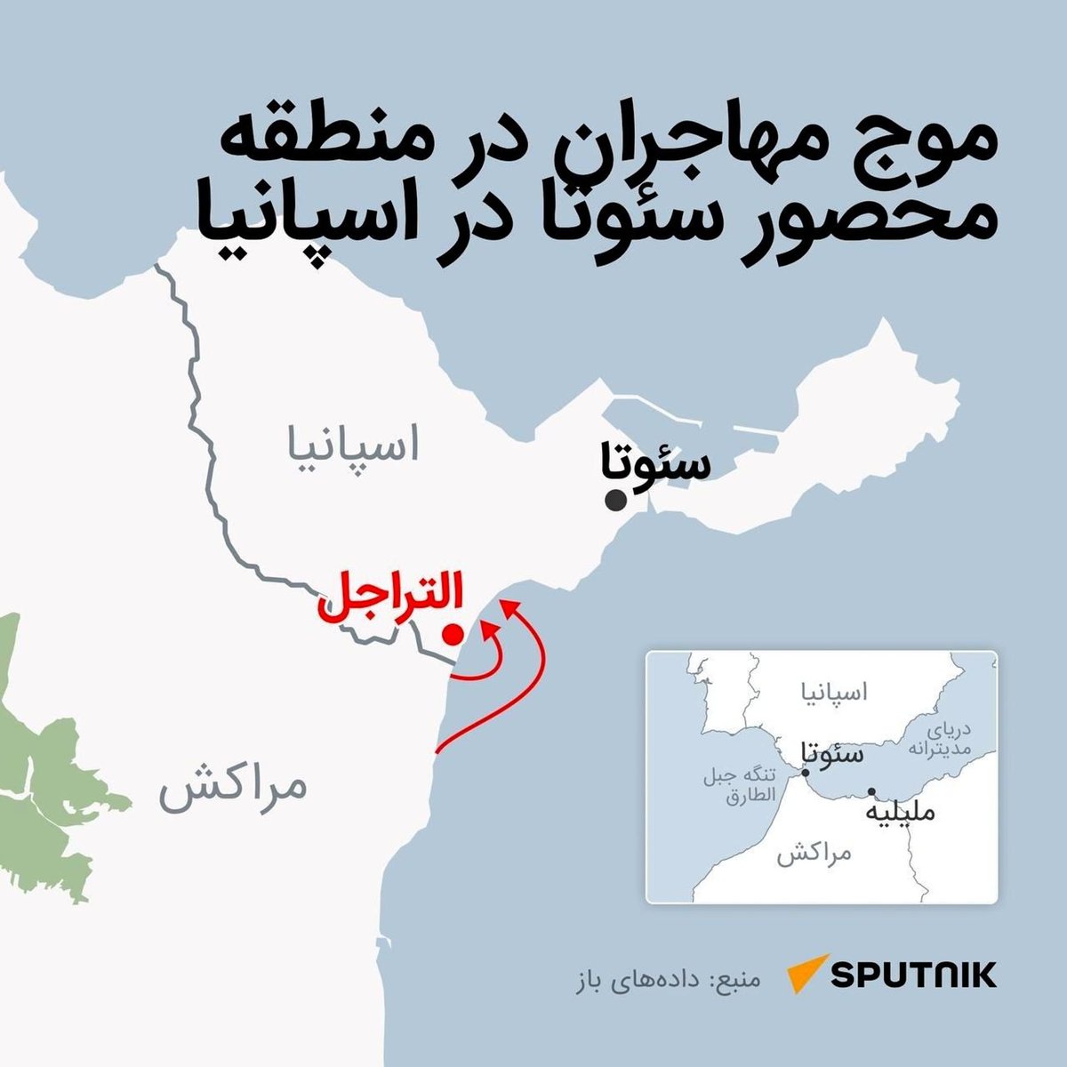 bitaghdir84h's tweet photo. بدانید اسرائیل ترجیح میدهد سئوتا در اختیار مراکش، متحدش باشد، نه اسپانیایی که سیاستهایش را نقد میکند.
سئوتا نزدیکترین نقطهٔ آفریقا به اروپا و مشرف به تنگهٔ جبلالطارق است.
اسپانیا الان با داشتن سئوتا و سمت اروپایی، عملاً دو سوی تنگه را در مشت دارد. https://t.co/VZ4MT6B8QI