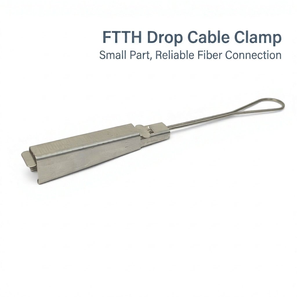juliy68068's tweet photo. Why are drop cable clamps important in FTTH networks?

Because fiber cables face:
🌬 Wind vibration
☀ Temperature changes
🏗 Outdoor installation stress
A quality clamp protects the cable and improves network reliability.
#FiberOptics #FTTH https://t.co/lrYWvxH9x8