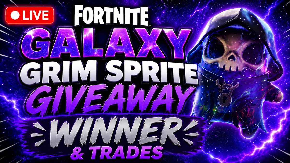 xPhaNToM_LioNx's tweet photo. 🔴LIVE - FORTNITE GALAXY GRIM GIVEAWAY WINNER &amp; TRADES!
https://t.co/tFHTH9Ma8Q https://t.co/UfCqz4IKlA