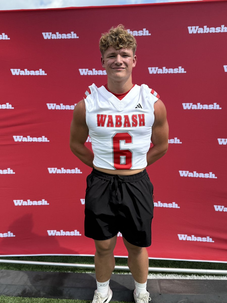 MasynMoran2027's tweet photo. Had a great visit at Wabash College today! Thank you for the great time, loved meeting all the coaches. Excited to see what the future holds. @coachgilbert10 @n_aker73 @Coach__Reaves @wabashathletics @WabashCollege @WabashFB @coachm16 @MikePark216 @HenmanChad @stefanpwilk63 @KickingMulesBed