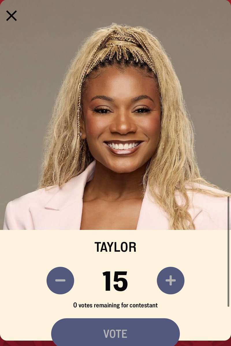 iamtaylorbrown's tweet photo. Hi Everyone!! 

🚨 TIME CAPSULE ALERT! 🚨
Taylor needs your vote! Help her earn the opportunity to compete for a mystery power this season.

Every vote counts. Let's help Taylor make her next game move! 🕰️💙
#TeamTaylor #BigBrother #BB28 

https://t.co/ofmTXeHDjA https://t.co/WWDZ75qtXI