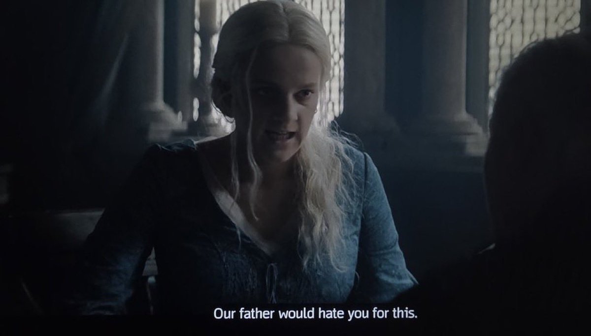 danyzstarlight's tweet photo. mind you her ass shouldve been telling her mammy this at aegon’s coronation https://t.co/abpWSDyxoa
