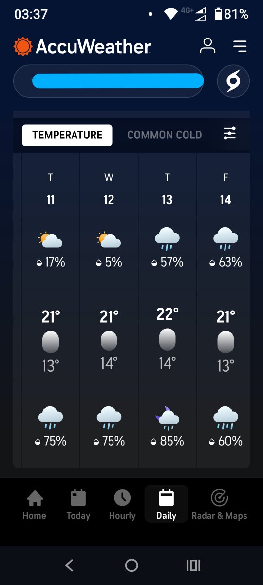 AmyBritUK's tweet photo. Well that's the nice hot weather gone aka summer 

2-3 weeks of rain forecast 

At least the drought will end as reservoirs will fill up again https://t.co/VoHYIuGUeV