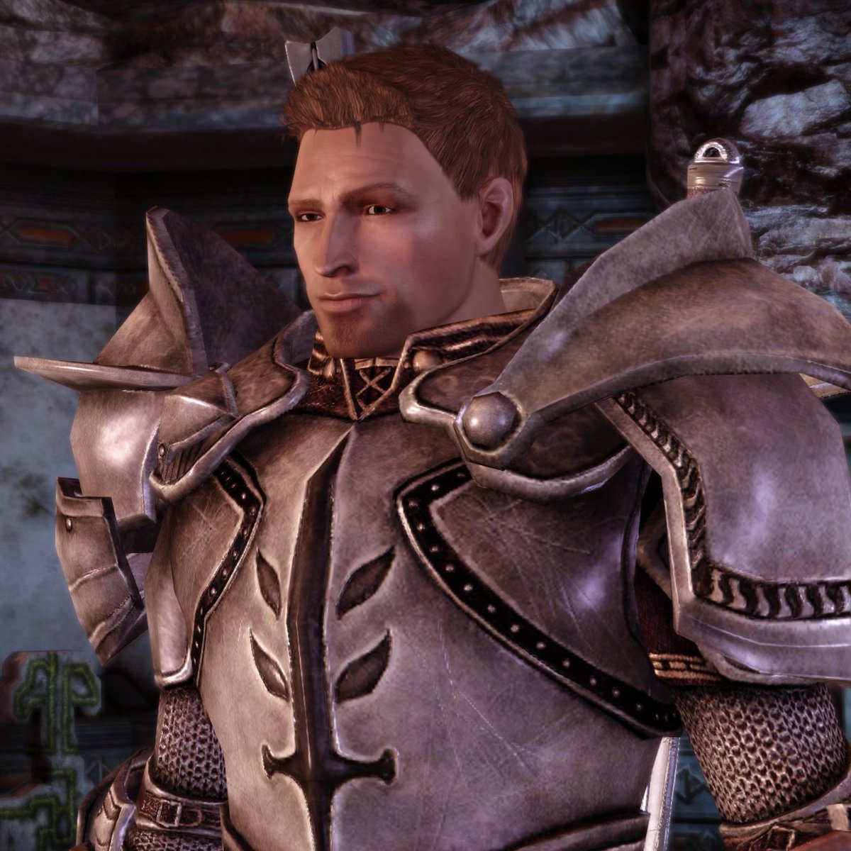 VolkariN7's tweet photo. how can you play Dragon Age: Origins and NOT fall for this silly guy.. he’s so sweet 😭 https://t.co/rBe77kc7bD
