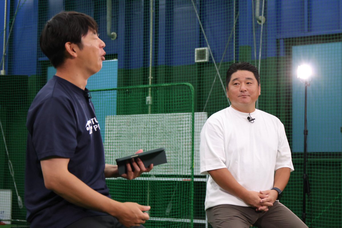 tpbaseball_c2's tweet photo. 本日は市船こと、元市立船橋高校野球部監督、海上雄大さんとコンテンツ収録🎥 https://t.co/AkBUJvu9fF