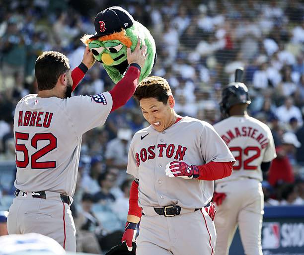 tylermilliken_'s tweet photo. Since the Red Sox dropped 2 out of 3 from the Rockies: 

Yankees - Swept
Nationals - Dropped 2/3
Angels - Swept
White Sox - Swept
Mets - Swept
Rays - Swept
Orioles - Took 2/3
Blue Jays - Took 2/3
A’s - Took 3/4
Dodgers - Swept

28-5. 6 sweeps overall. 4 sweeps of 1st place teams. 14-0. Something magical is here.