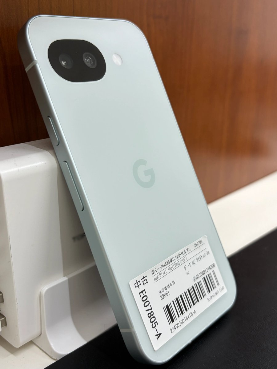 worldmobile0022's tweet photo. 【この投稿も対象】iPhone1円リポストキャンペーン実施中！（※詳細は固定ポスト等をチェック！） 
そろそろスマホ、買い替えませんか？👀

使いやすさとデザイン性で大人気！
『Pixel10a』128GBをご用意しました✨

手になじむサイズ感と快適な操作性をぜひ店頭でお試しください！早い者勝ちの一台です💨 
【お値段】税込 69,300円

髪色・ネイルも相談ⓄⓀ 
未経験歓迎❕アルバイト募集中ෆ ̖́-

営業時間：11:00~20:00
GMB365Plus1川越クレアモール店
マップ→ https://t.co/3eUzuPXfNt