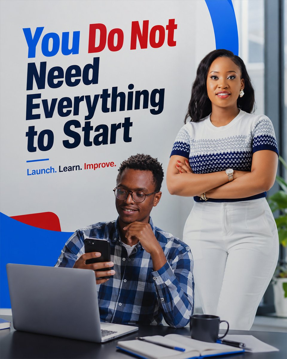 TrophyDeveloper's tweet photo. You need a clear offer, a credible website and a reliable way for customers to reach you.

Launch, learn and improve as you grow.

https://t.co/qdNvXS9HS8

#StartupUganda https://t.co/SF6TZFxKzC