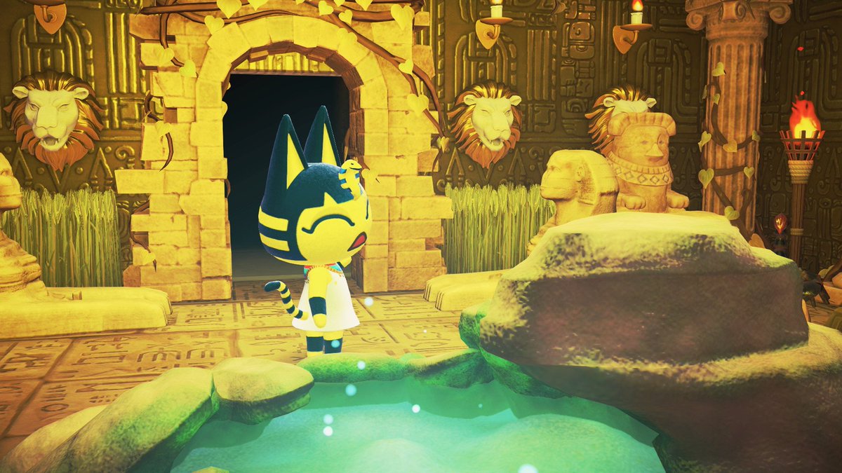 BushdNoelTanaka's tweet photo. 黄金の神殿🦂🪎｡⁠*ﾟ⁠+

#あつ森ニンドリ投稿
#ハピパラ #あつ森アプデ
#あつ森  #あつ森写真部 #ACNH https://t.co/whEYhpn5IG