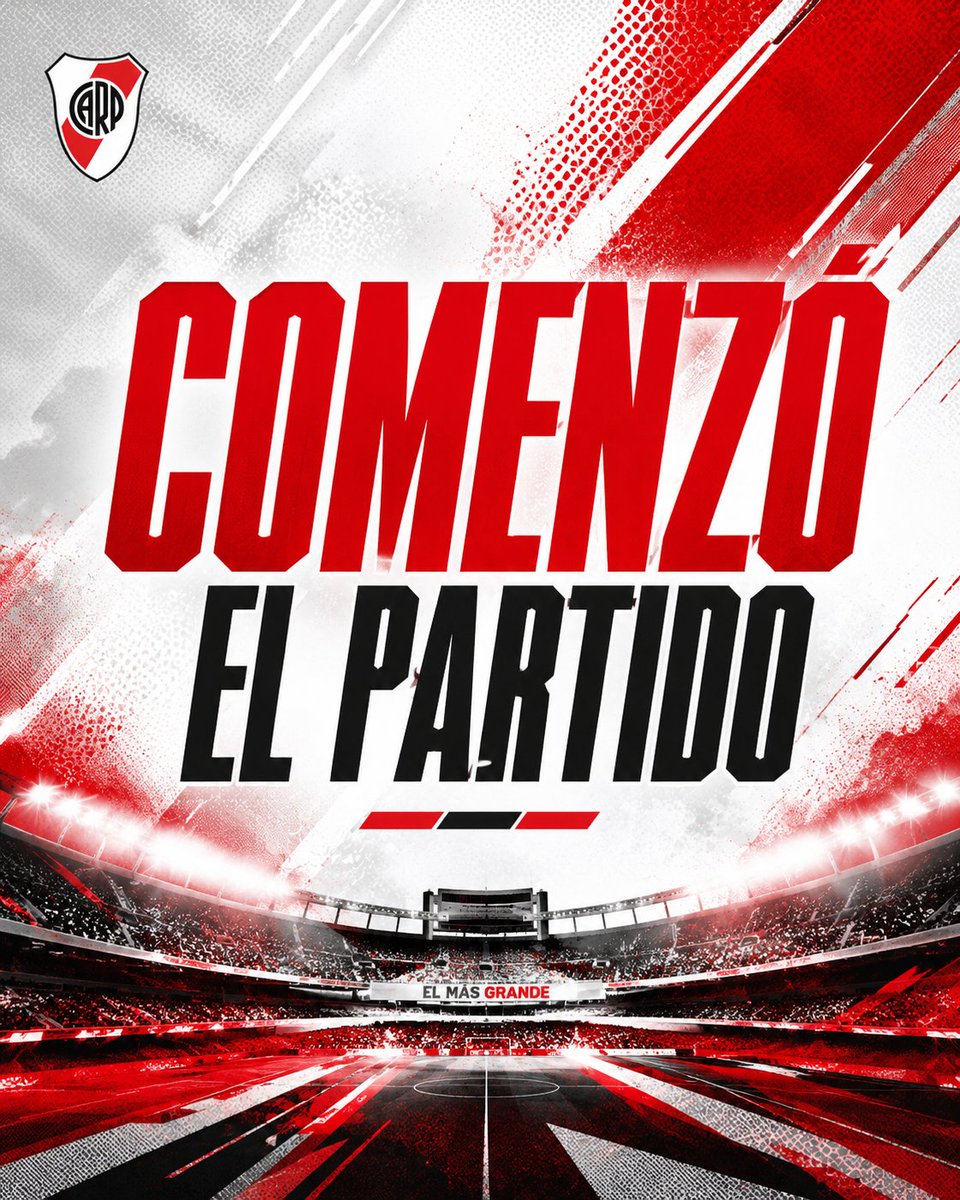 MatiasNicolet's tweet photo. ⏱️ 0'

🎙️ Arrancó en el Monumental... Vamos River!!!

🔢 RIV 0:0 CEN https://t.co/BCQuCfLGRy