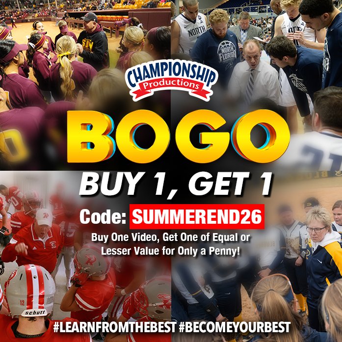 BBCoachDotCom's tweet photo. ๐ฅ๐End of Summer 2026 Sale -
"Buy 1, Get 1" 'BOGO' - Buy One Video, Get One of Equal or Lesser Value for Only a Penny!
#learnfromthebest #BecomeYourBest @ChampProduction https://t.co/xQjSnIrOkM