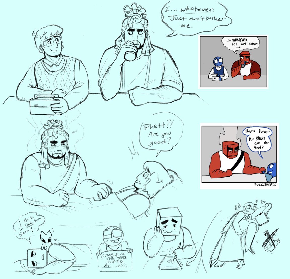 rhetticents's tweet photo. reposting these doodles from main ... im looking for #puzzleheads oomfs (16+)👀👀 hi guys haha who wants to be moots #blett https://t.co/3kfDpCzjHQ