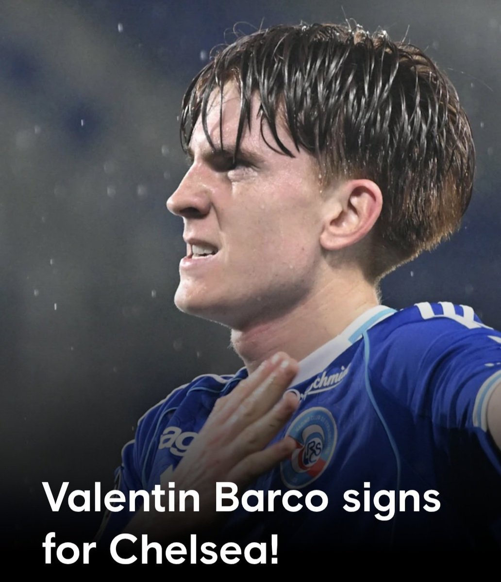 EmmanuelOkparat's tweet photo. 🚨 OFFICIAL: Chelsea is pleased to confirm the signing of Argentinian international Valentin Barco from Strasbourg.

(@ChelseaFC) #CFC https://t.co/df3TZLCsX2