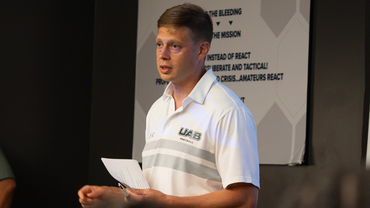 UAB_FB's tweet photo. ๐ ๐๐๐ฉ๐จ๐ซ๐ญ ๐๐๐ฒ ๐ธ
The road to Sept. 3 begins tomorrow.
Fall camp โญ๏ธ
#WinAsOne https://t.co/VJ2Snrug6U