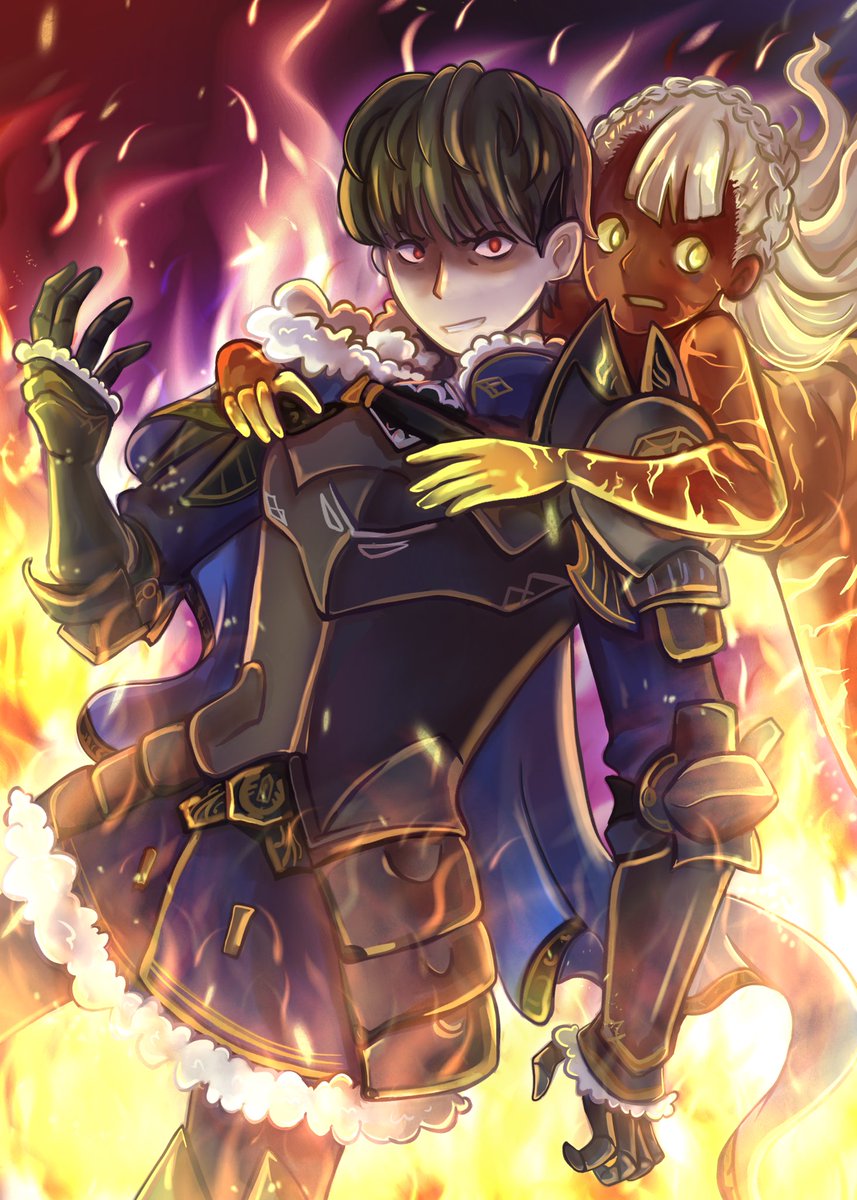 _Air_Con_'s tweet photo. Speed ran drawing berkut fire emblem just so I could get it signed by his va https://t.co/Zwi9KByNOL