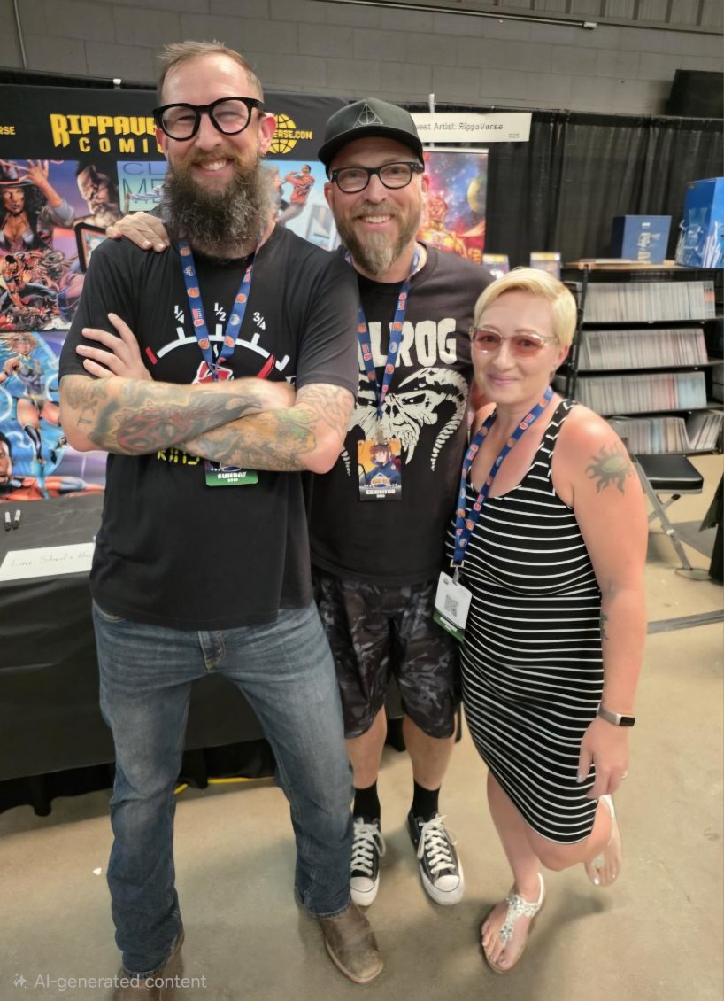 AccentBroken's tweet photo. @Nerdrotics thank you for showing up to our neck of the woods!  Yes tell your wife, chickens are expensive 🤣 https://t.co/kY8qxOs2Bb