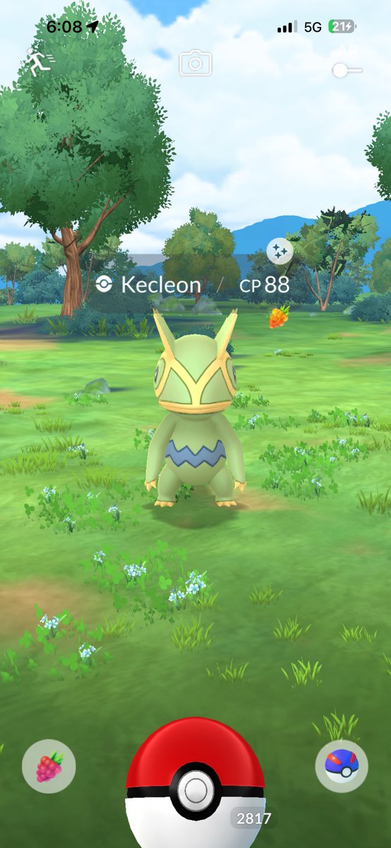 EliteFourKenny's tweet photo. Finally! Found the shiny Charlie Brown lizard! https://t.co/yO3BrWRwtq