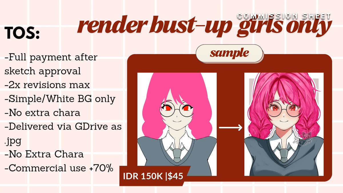 naaychaa_'s tweet photo. haiii, I'm open for commissions!🫶🏻 Batch August:3 SLOT:

• colored sketch couple 0/3
•colored Sketch YCH couple 1/5
•Render lineart Ych chibi 0/3
•Render lineart girls only 0/2

DM ME IF YOU INTERESTED (⁠≧⁠▽⁠≦⁠) https://t.co/v6zxvgcDlE
