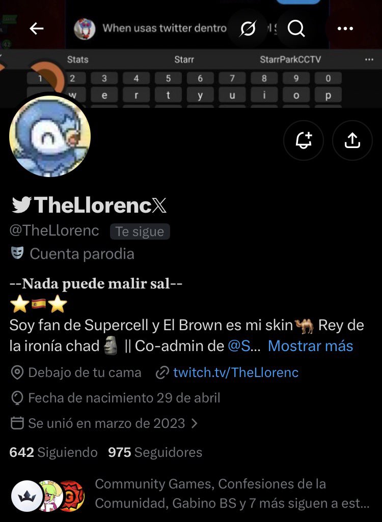 llamatrolll's tweet photo. @TheLlorenc No se https://t.co/Rd8DrrcKJ2