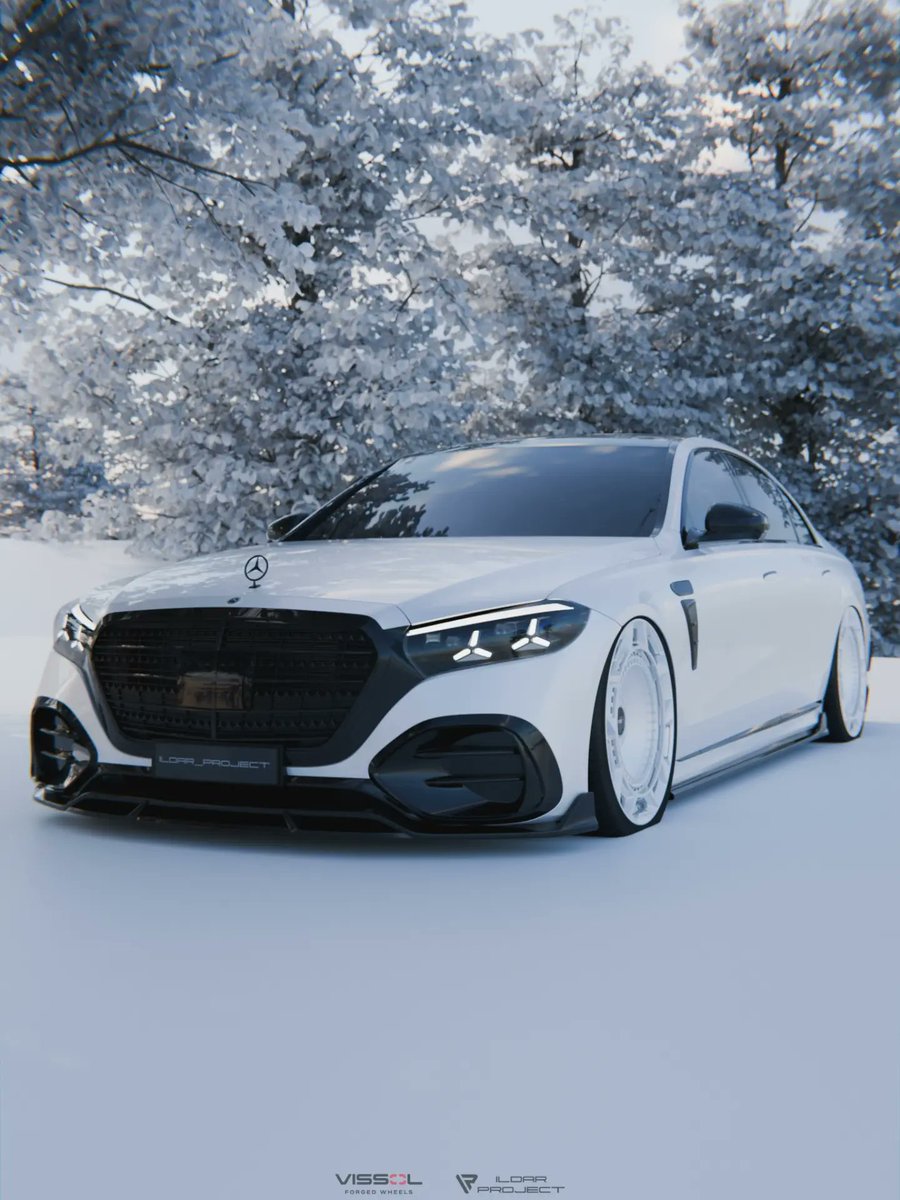 ApexDistrictX's tweet photo. WHITE HORSE . W223 TUNING BODY KIT DESIGN. https://t.co/mVQDneOGa4