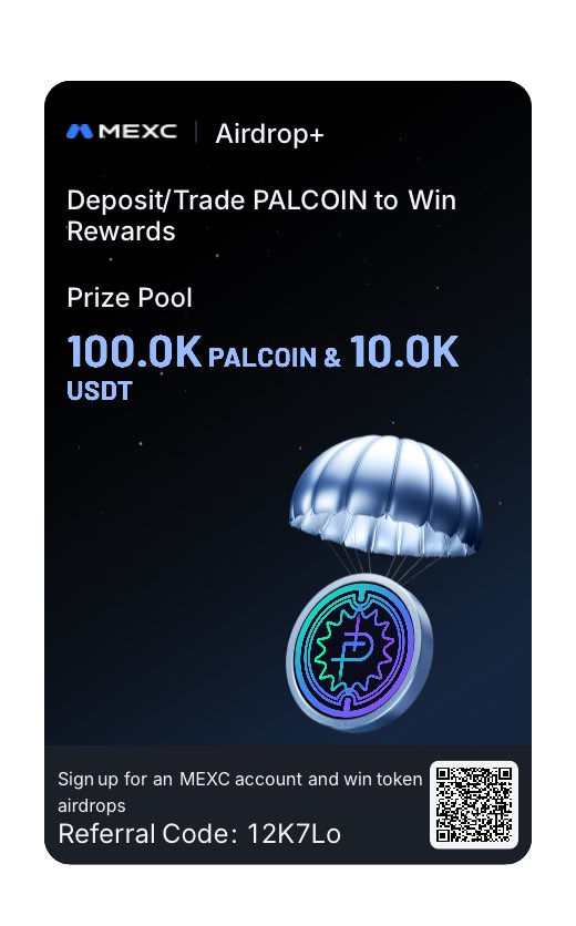 Kemaltc1905's tweet photo. Sign up to claim up to 120USDT and trade hot Futures with 0 fees on MEXC
https://t.co/CDd1os93iL https://t.co/jedhTQbOFy