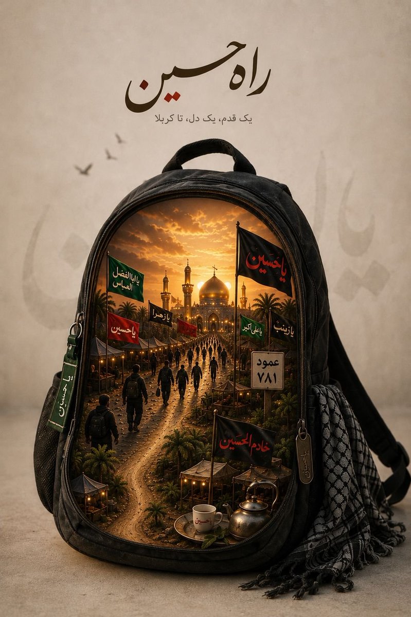 motahareh8113's tweet photo. راه حسین
#یا_لثارات_الحسین
#طلوع_اربعین https://t.co/TYhS7Jxsef