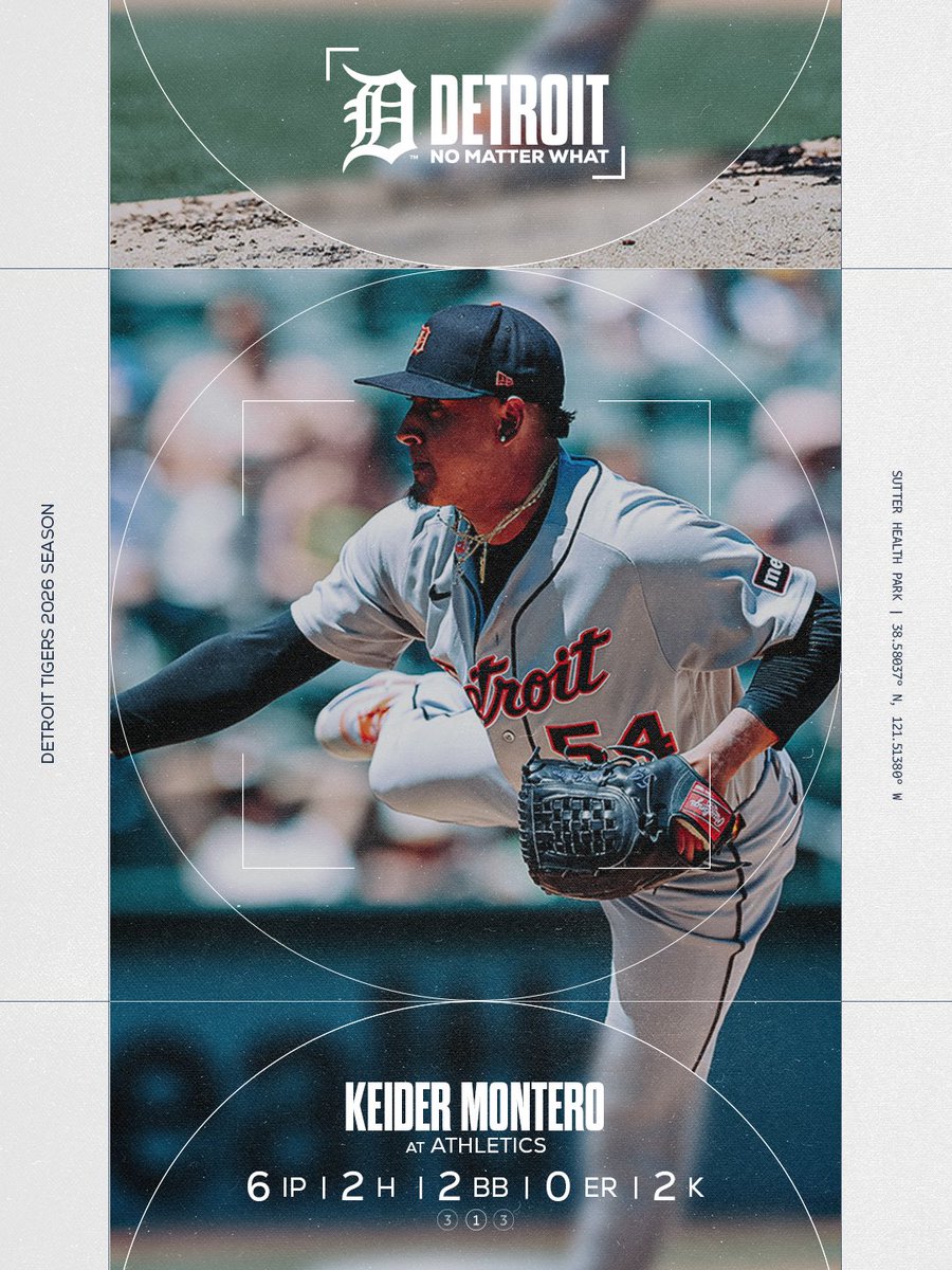 tigers's tweet photo. 6 scoreless from Keider 🙂‍↕️ https://t.co/3piB0yyihZ
