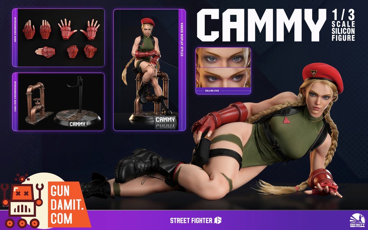 GundamitStore's tweet photo. [Pre-Order] Infinity Studio 1/3 GJKD0004 Street Fighter 6 Cammy
$1076.99

#InfinityStudio #1/3 #GJKD0004 #StreetFighter6 #Cammy 
#actionfigure #modelkit #Gundamit #GD https://t.co/iyS4YnhctI