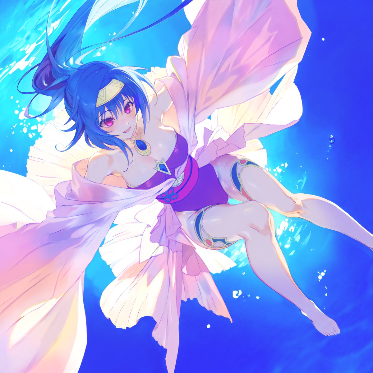 BaroqueHeat1983's tweet photo. 水着のムルムルを描きました #メギド72 #メギド７２
揺蕩う金魚のイメージ https://t.co/gDIIKtC9aA