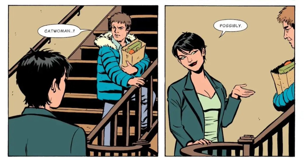 speedforcehours's tweet photo. I kinda miss ColdCat, but I think I'm the only one on this bus #tbh
- Catwoman (2002) #21 https://t.co/8U4s9rXyep