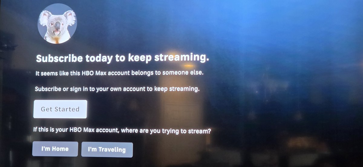 frinkman's tweet photo. Kindly FA Q @hbomax I'm in the military and I travel between my house and my border base on a monthly basis and now I can't even access my account that I pay for at home extremely frustrated @streamonmax https://t.co/fEFI98B9KX