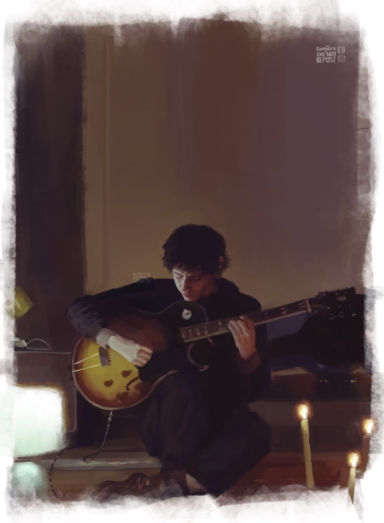 sanjiixx's tweet photo. drawing the guitar details feels like alotta work rn and I need sleep https://t.co/aYZbhAxqhg