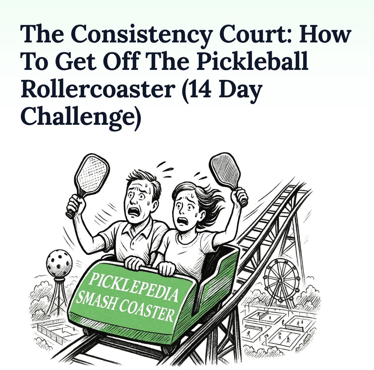 thepicklepedia's tweet photo. Pickleball’s blend of strategy, precision, and social buzz hooks players, but inconsistency— nailing dinks one day, shanking them the next—can feel like a gut punch . This guide offers a science-backed path to reliable performance, tackling mindset, technique, lifestyle, and the critical but often-avoided role of drilling. It’s for players tired of erratic play, blending practical steps with the “why” behind them, drawing on sports science.

Inconsistency stings because it betrays your potential. Pickleball’s 20×44-foot court amplifies small errors —a 5-degree paddle tilt sends a dink wide. Consistency means fewer mental swings and more fun. A 2023 study on racket sports found consistent players win 68% of points via opponent errors, not winners. Sports psychology shows stable performance boosts confidence by creating a feedback loop. In pickleball , staying steady is your edge.

Consistency relies on neural and behavioral stability. Motor learning research shows repeated actions strengthen brain-muscle pathways, cutting shot variability by 15-25% in weeks. A 2024 tennis study found consistent players had lower heart rate variability under pressure, signaling better stress control . James Clear’s Atomic Habits argues 1% daily improvements compound to 37x gains yearly. Charles Duhigg’s The Power of Habit shows cue-routine-reward loops (e.g....

⬇️Read the full article 
https://t.co/6c1LW7sAcZ
#pickleball